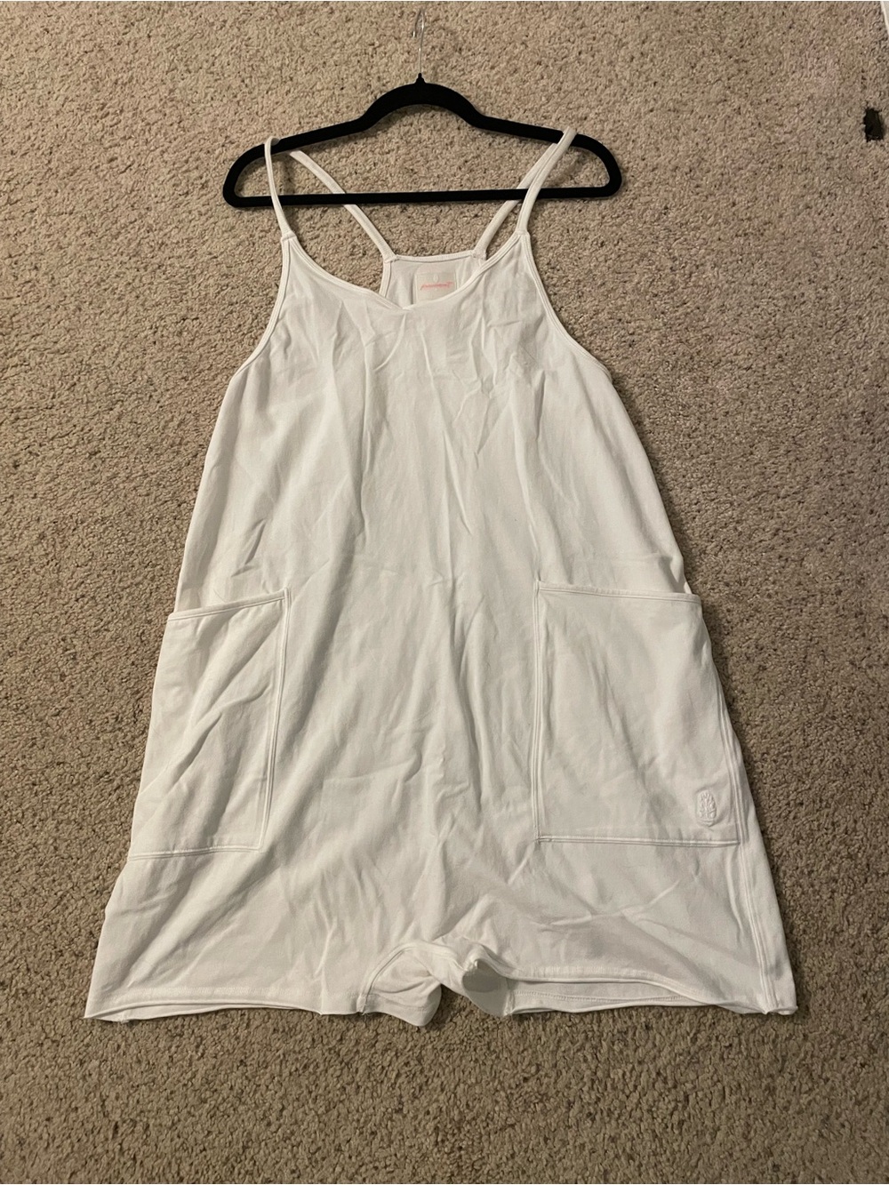 Free People white Romper